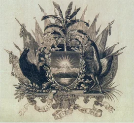 Coat of Arms of the Republic of Peru Created by San Martín on October 21, 1821